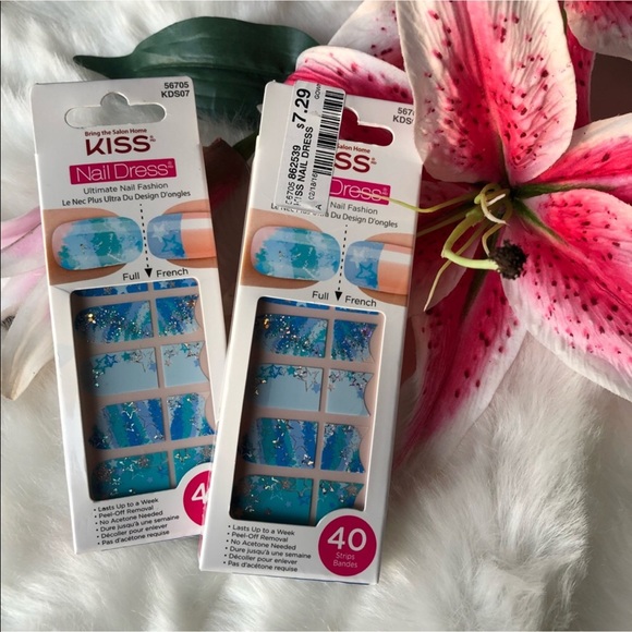 Set of (2) Kiss Nail Dress 56705 KDS07 - Picture 2 of 6